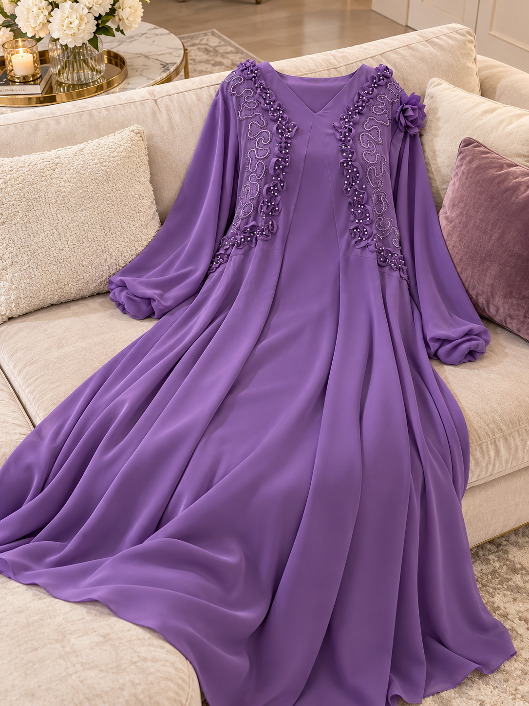 Lavender Purple Dress