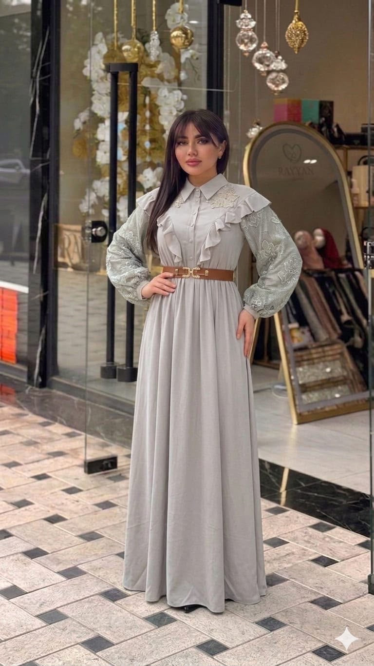 Pearl Grey Dress