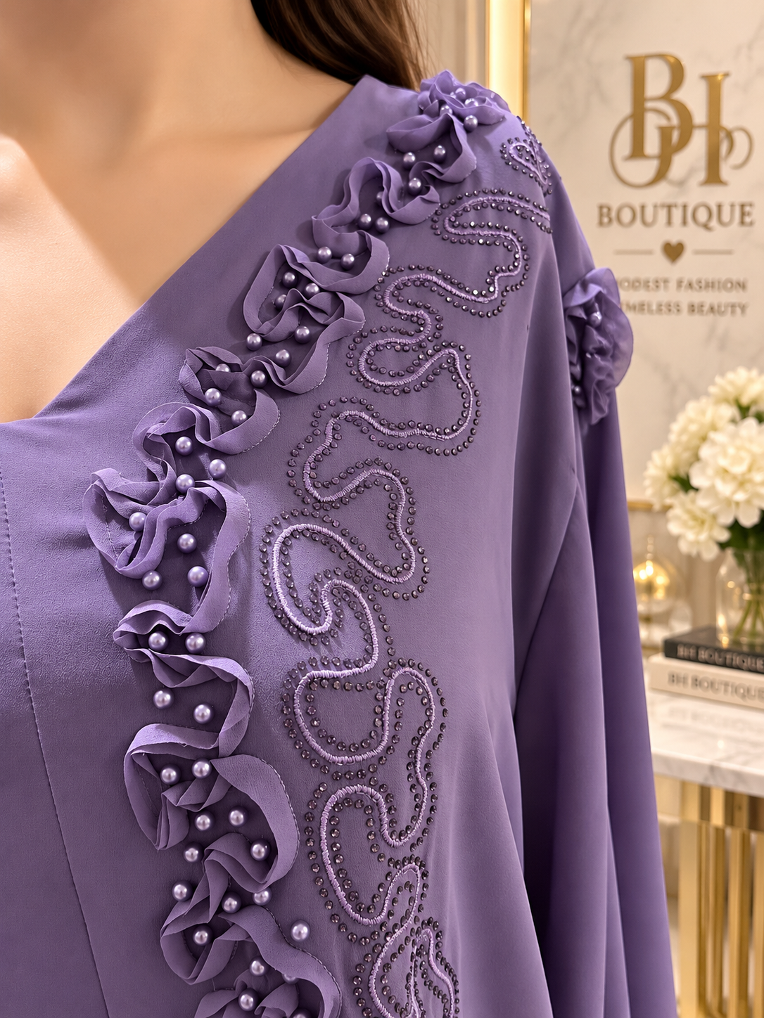 Lavender Purple Dress