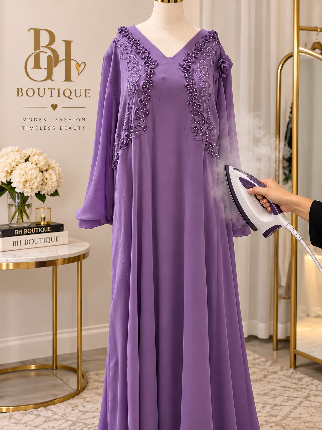 Lavender Purple Dress