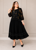 Velvet Midi Dress