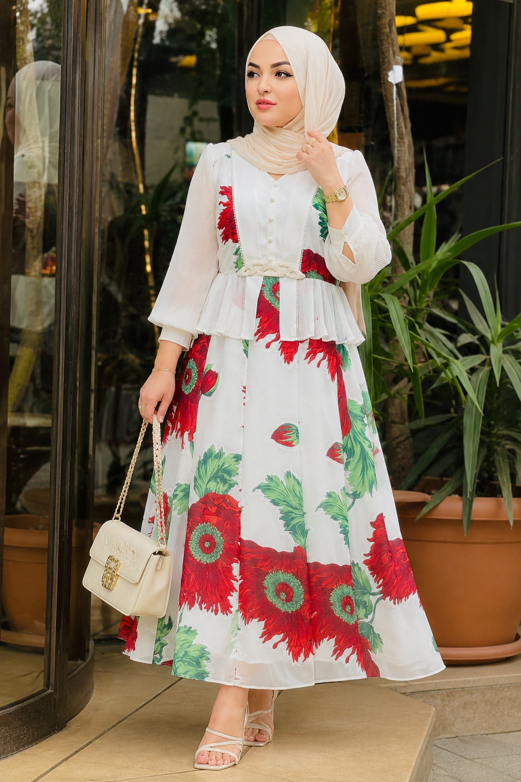 Rose Garden Skirt Set