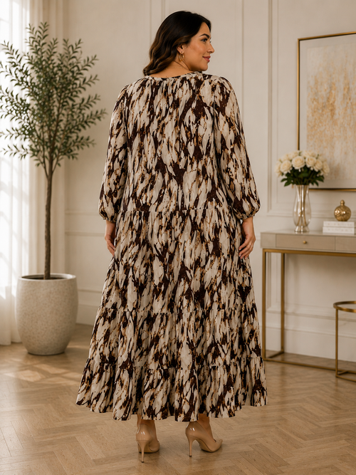 Earthy Dress by BH Boutiques