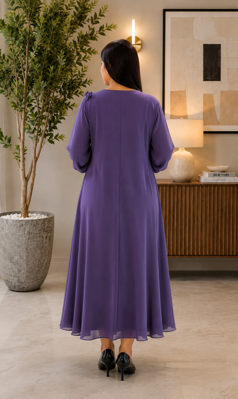Lavender Purple Dress by BH Boutiques, photo 2