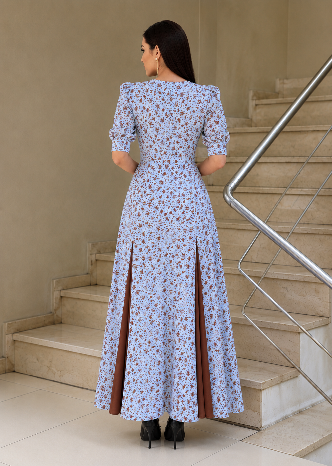 B&B Floral Maxi dress