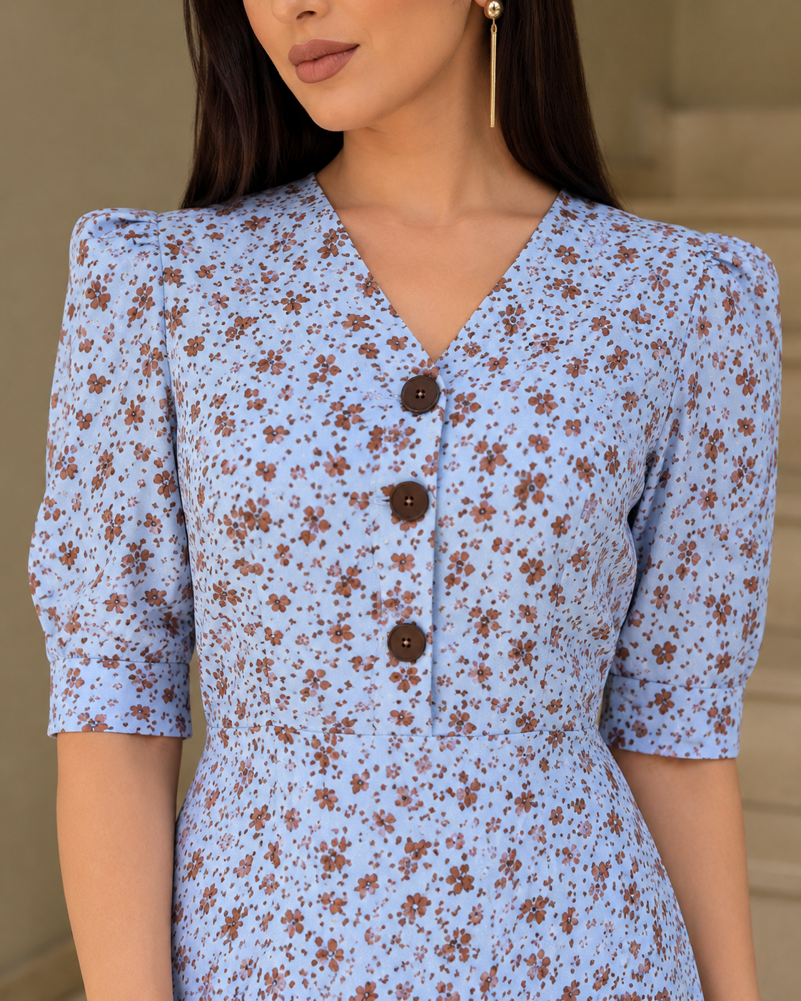 B&B Floral Maxi dress