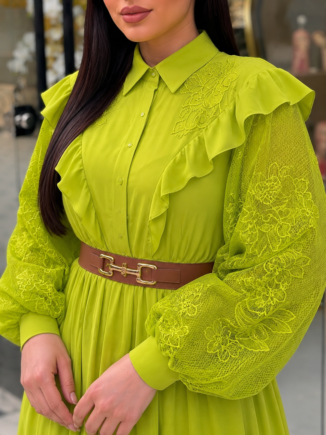 Jade  Green Dress