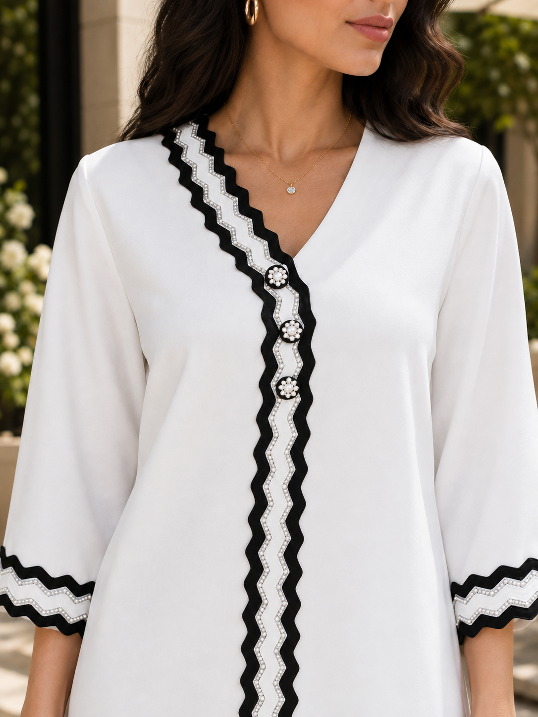 Wave Trim Dress by BH Boutiques, photo 2