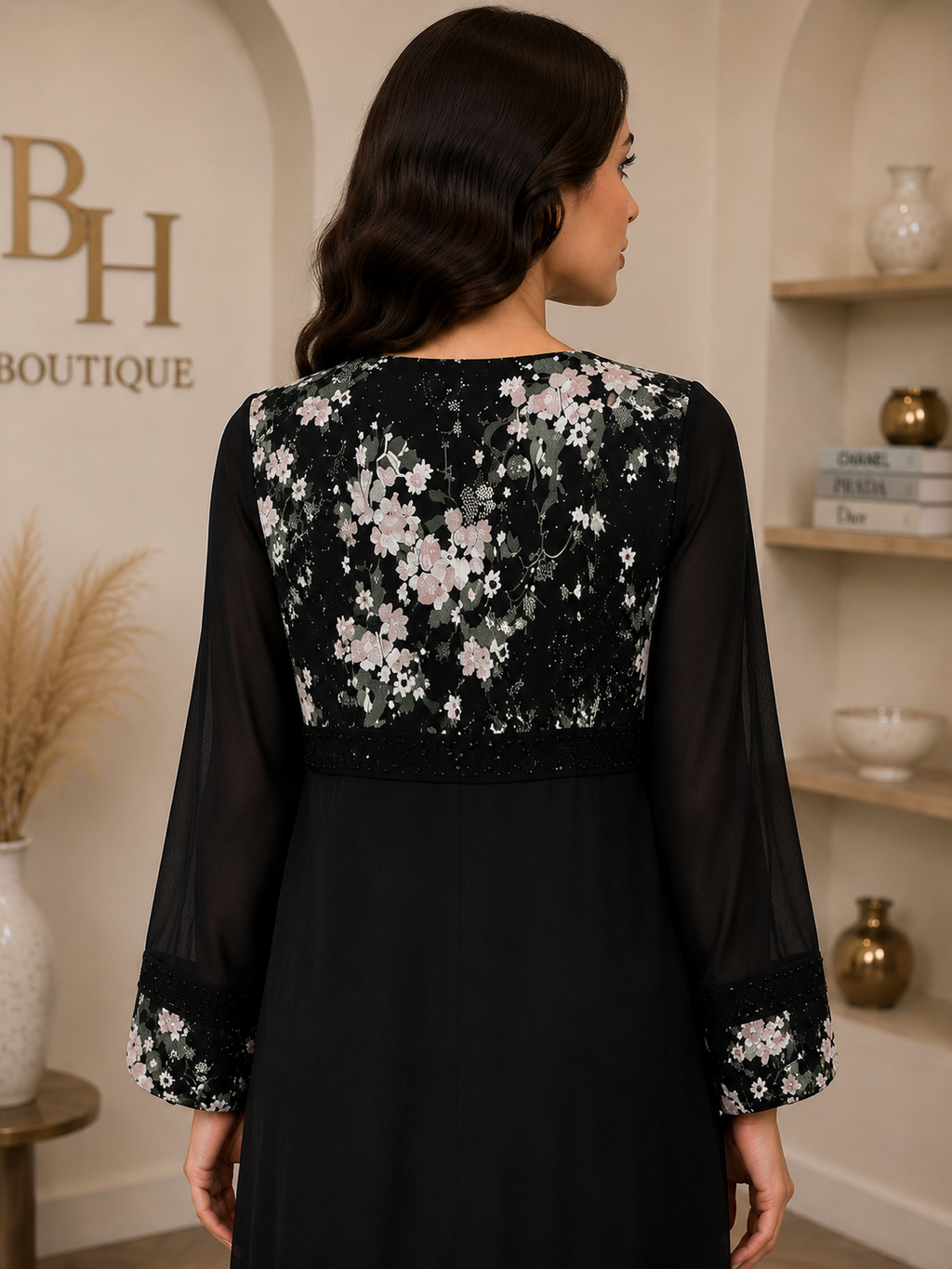 Midnight Blossom Dress by BH Boutiques, photo 4