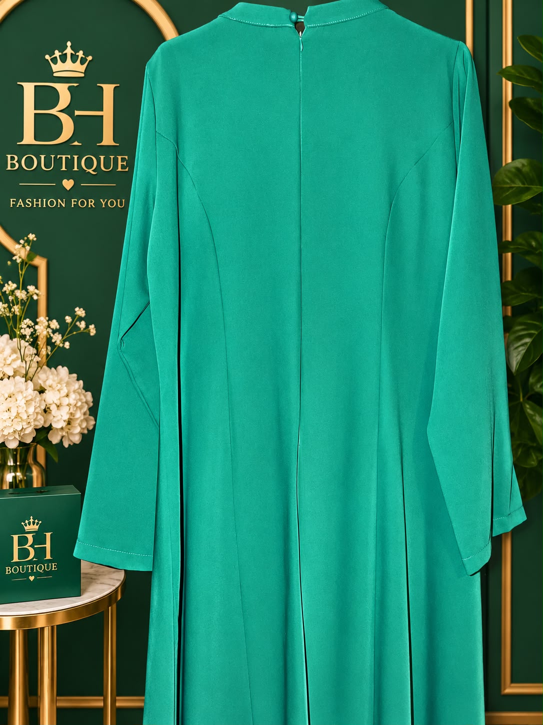 Noor Al-Emerald Maxi dress
